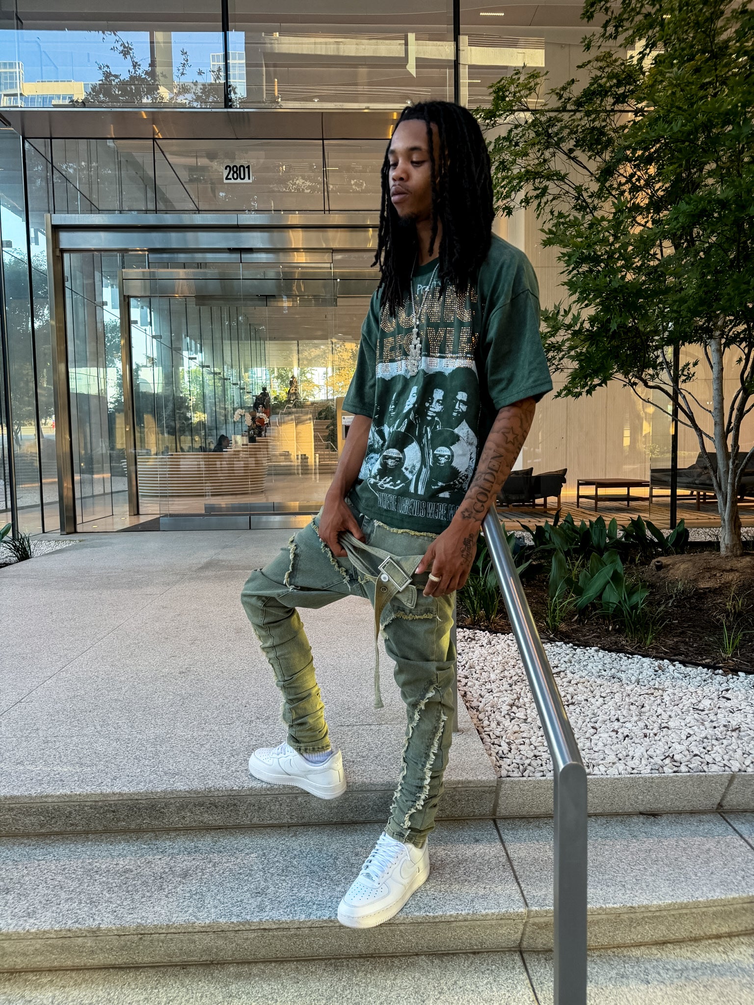 The Jackson 5 Graphic Tee Green