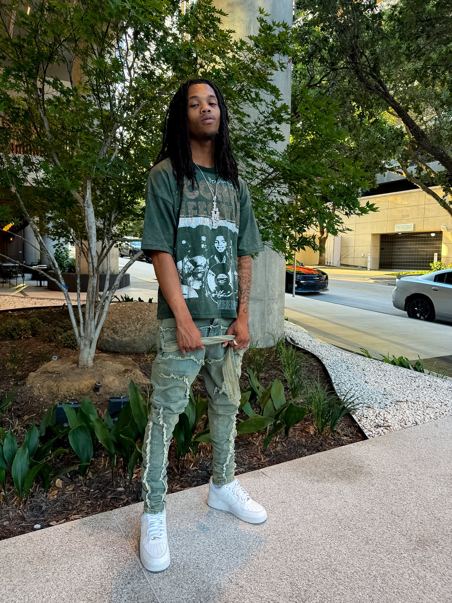 The Jackson 5 Graphic Tee Green