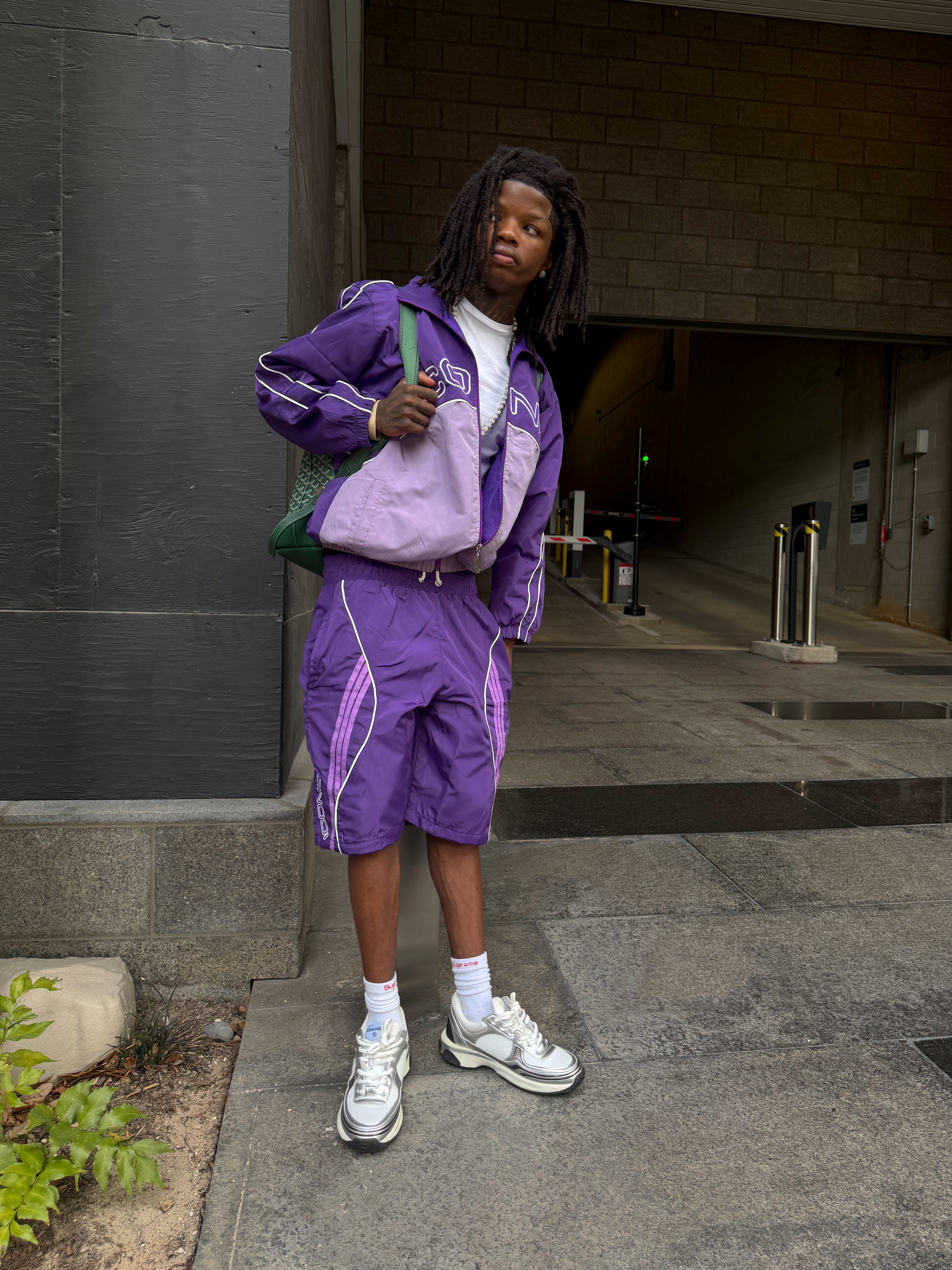 Iconic Windbreakers Purple