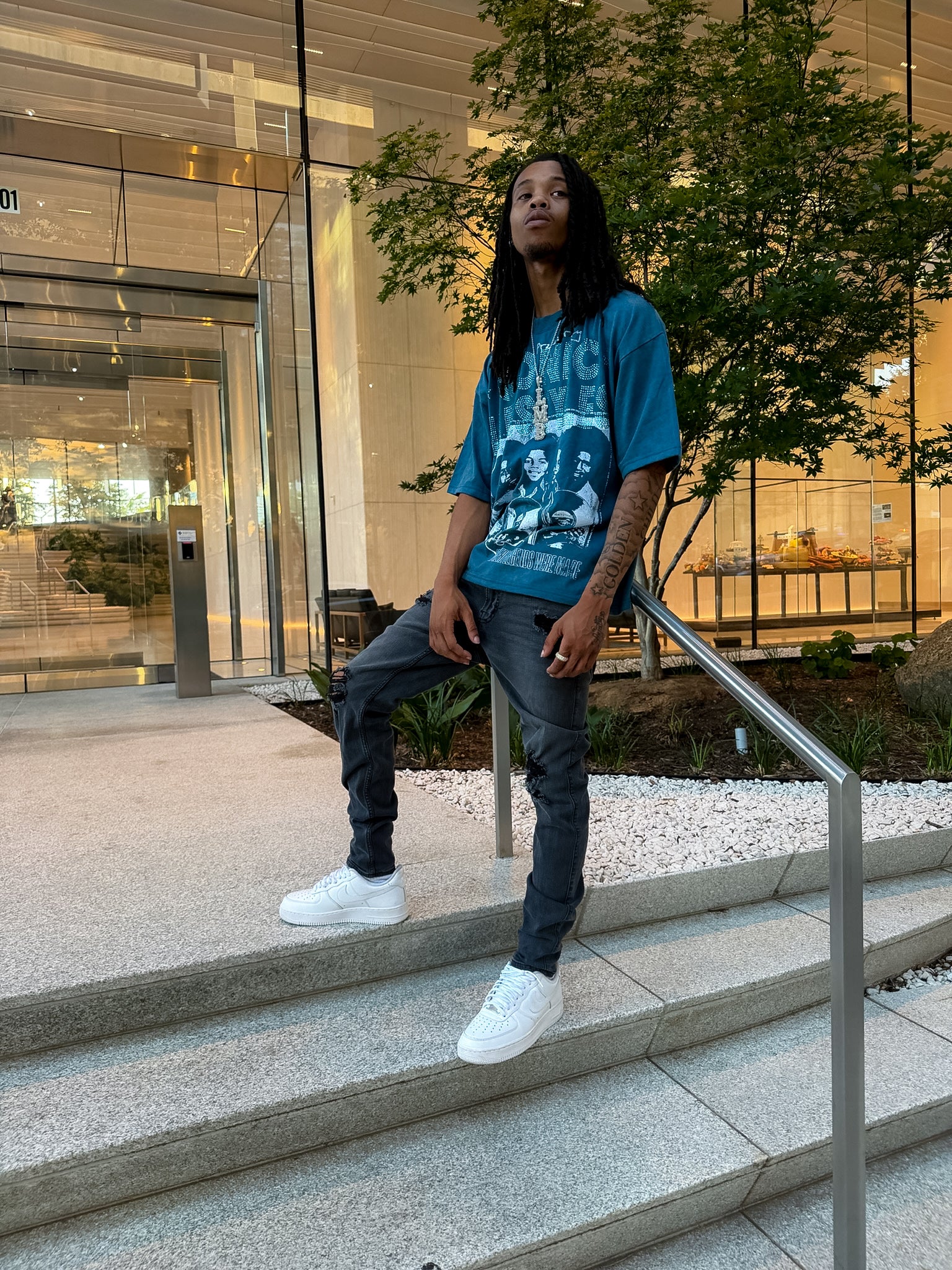 The Jackson 5 Graphic Tee Blue